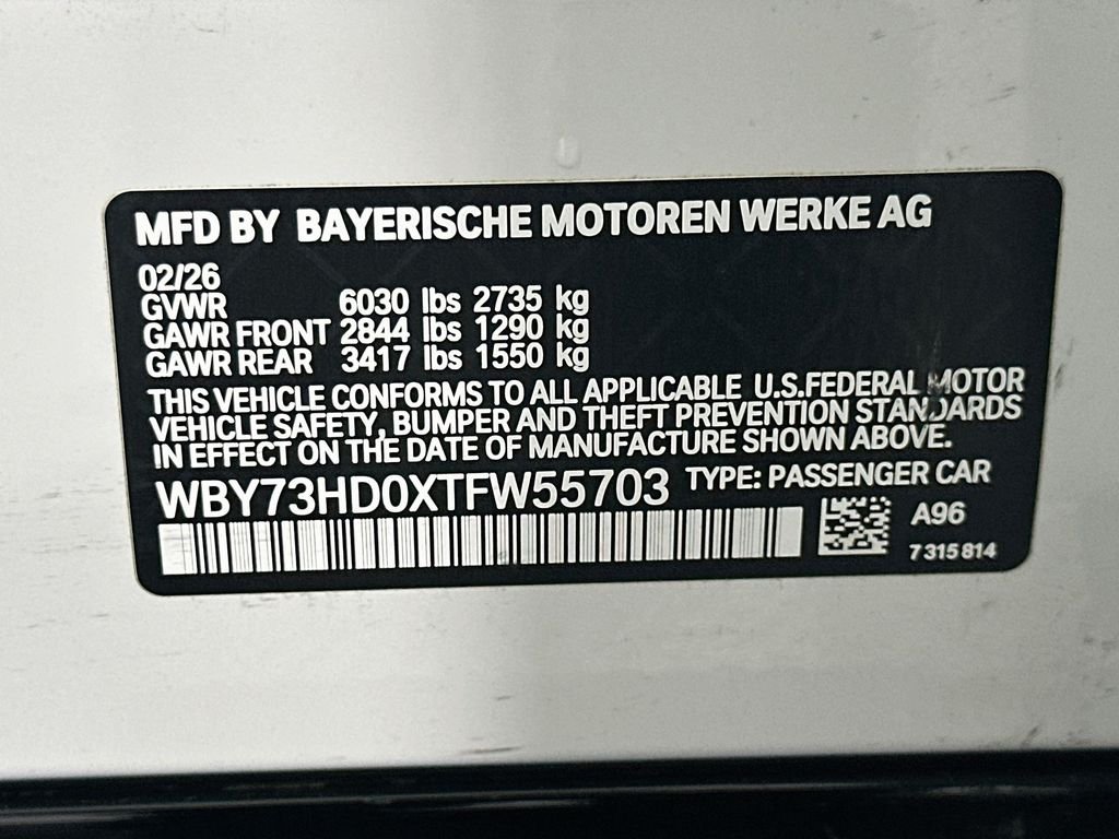 New 2026 White Metallic BMW M60 image 24