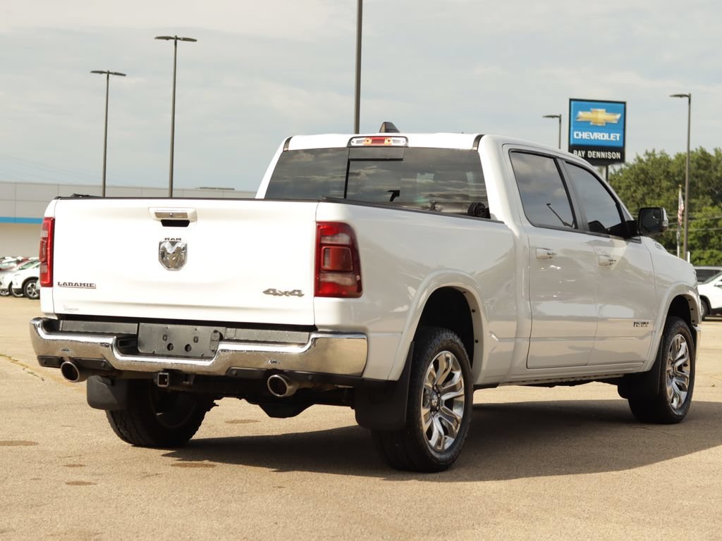 Used 2020 Bright White Ram Laramie image 7