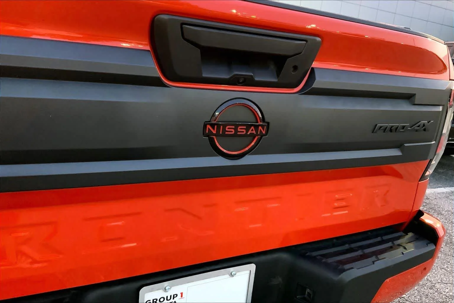 Used 2025 Afterburn Orange Nissan PRO-4X image 9