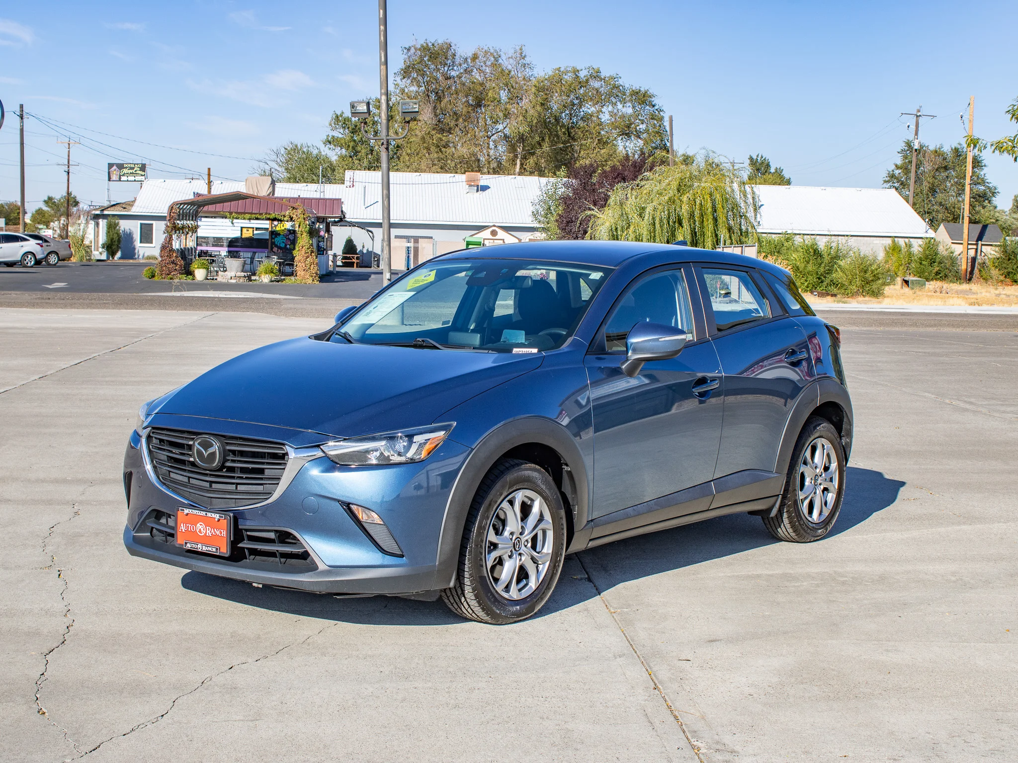 Used 2021 Eternal Blue Mica Mazda Sport image 4