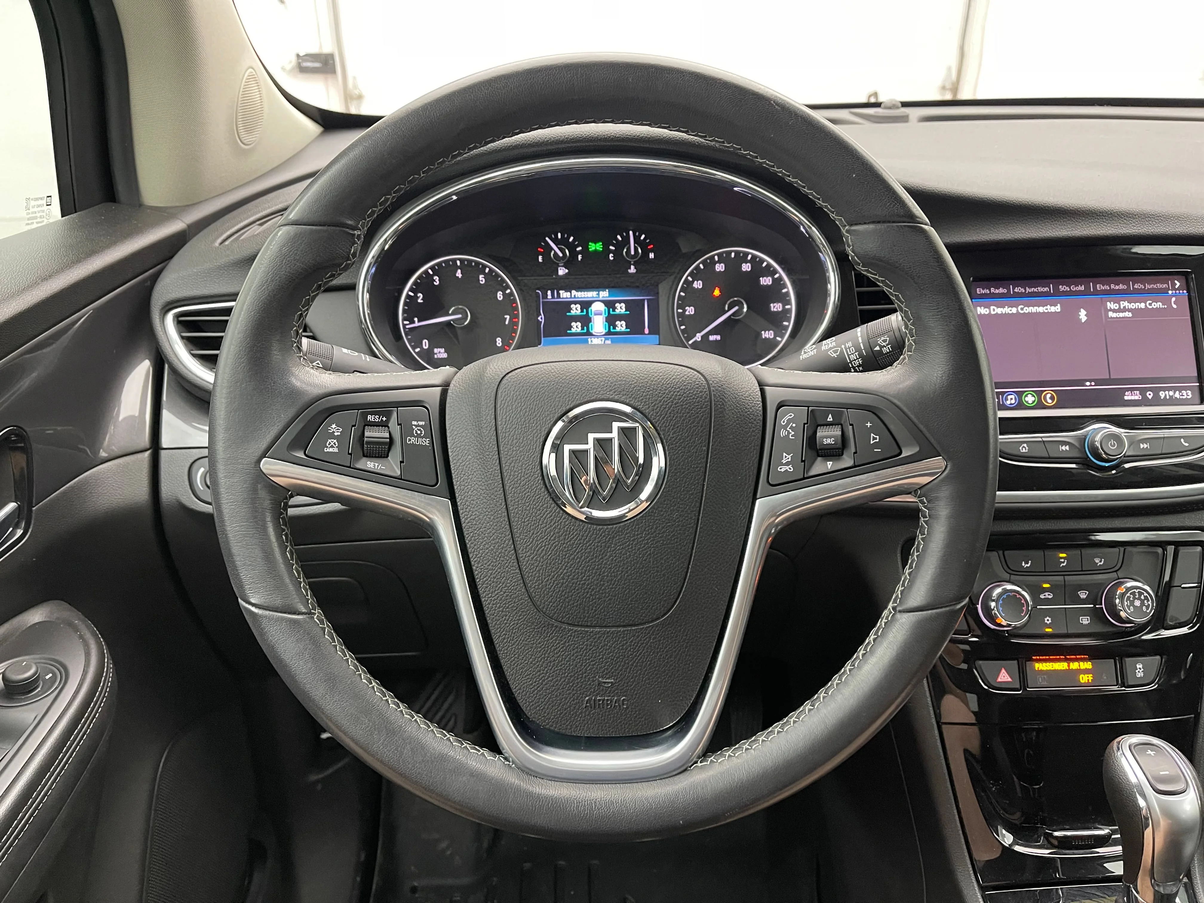 Used 2022 Dark Moon Blue Metallic Buick Preferred image 17