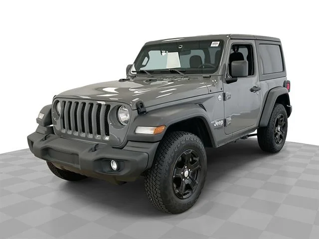 Used 2021 GRAY Jeep Sport image 1