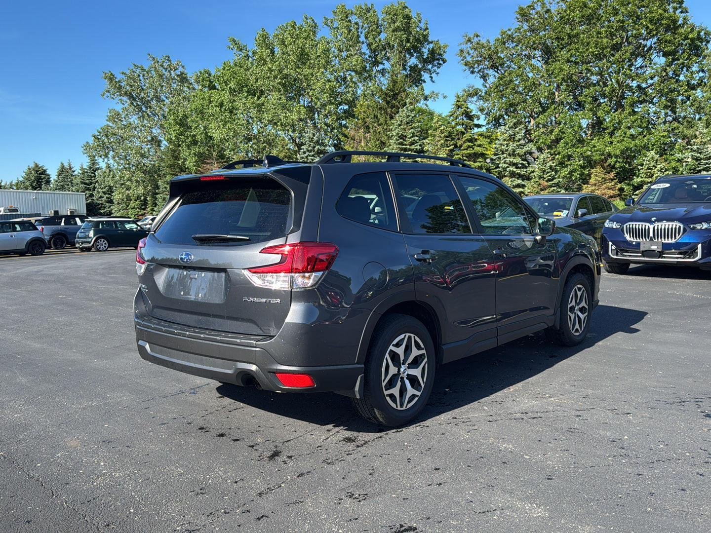 Used 2024 Magnetite Gray Metallic Subaru Premium image 3