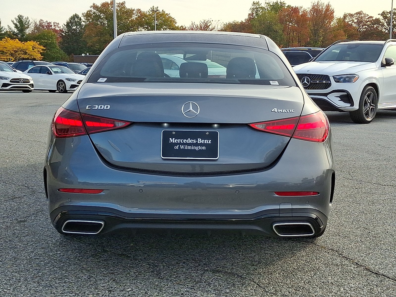 New 2026 Selenite Grey Metallic Mercedes-Benz C 300 image 5