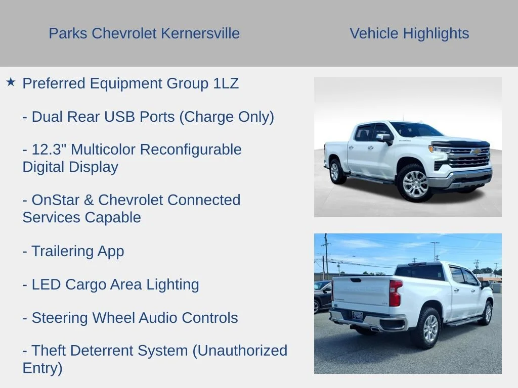 Certified Used 2023 SUMMIT WHITE Chevrolet LTZ image 31