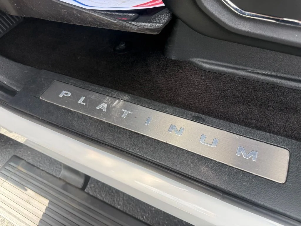 Certified Used 2017 White Platinum Tri-Coat Metallic Ford Platinum image 20