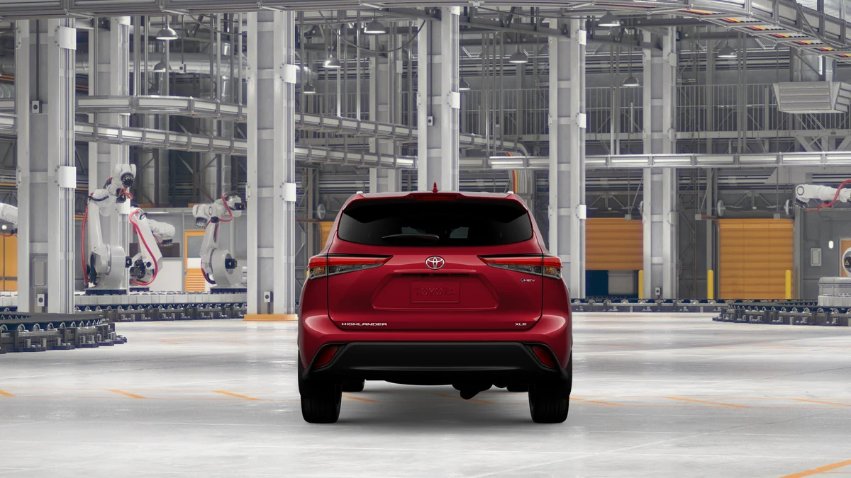 New 2026 Ruby Flare Pearl Toyota Hybrid XLE image 21