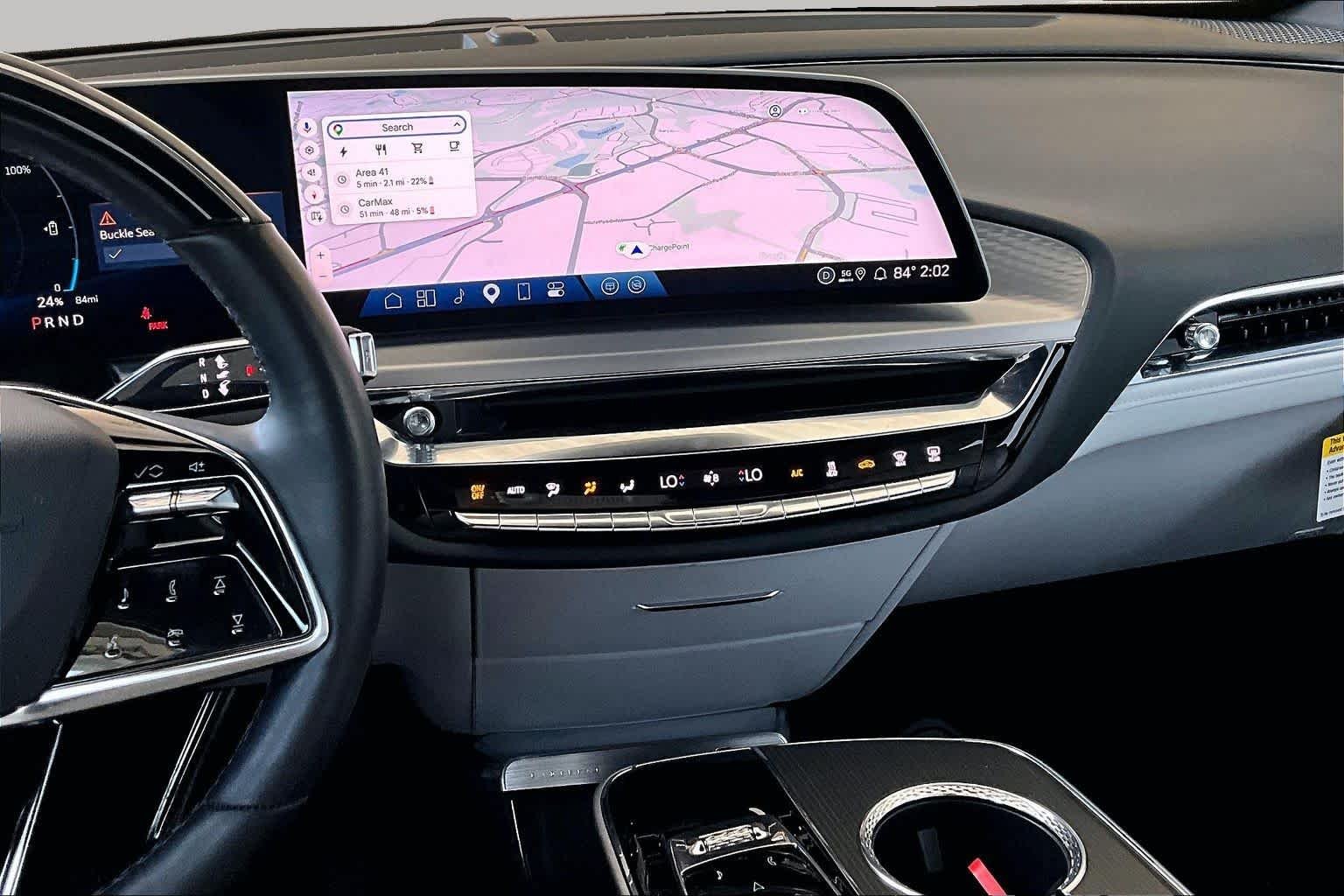 Used 2025 Stellar Black Metallic Cadillac Luxury image 7