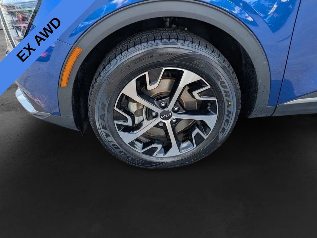 Used 2024 Blue Kia EX image 7