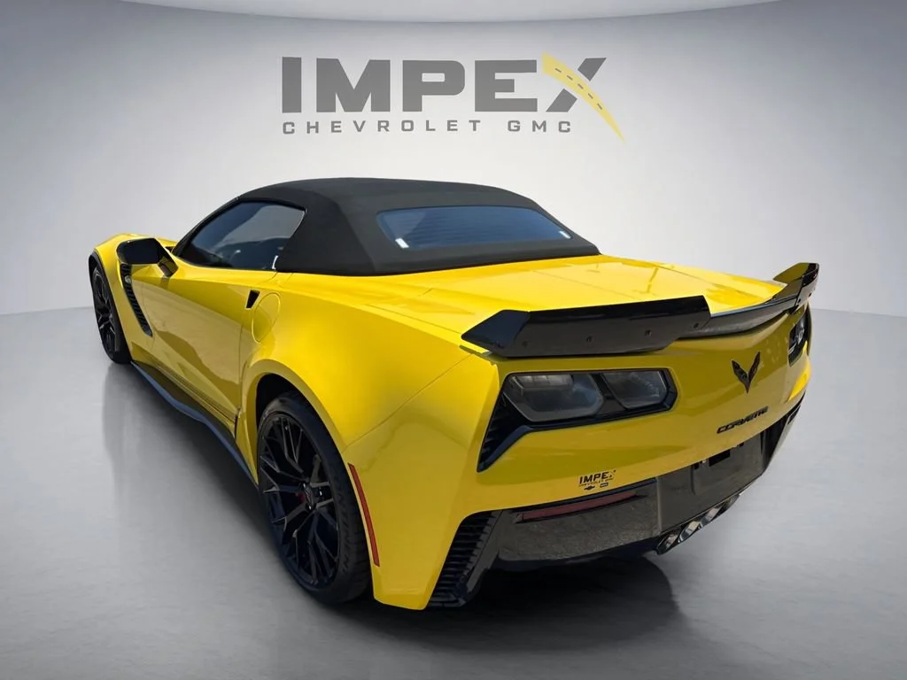 Used 2016 CORVETTE RACING YELLOW TINTCOAT Chevrolet Z06 2LZ image 3