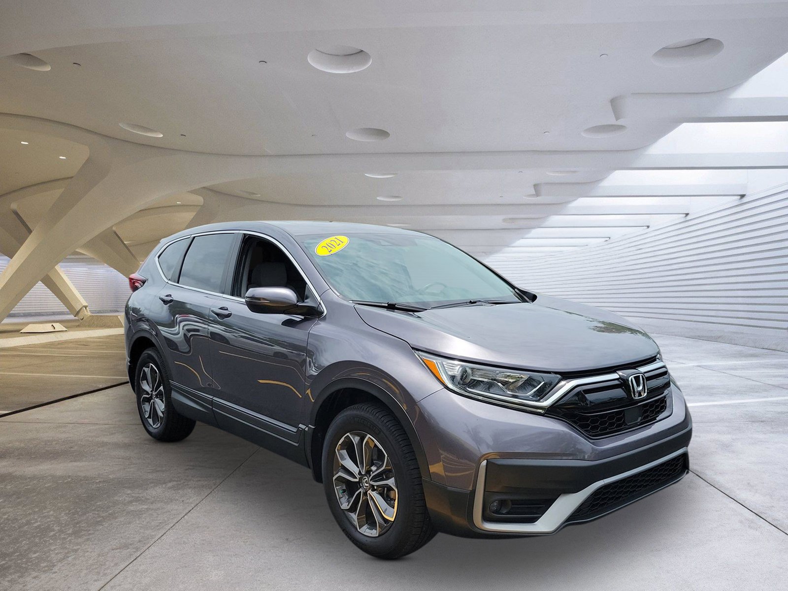 Certified Used 2021 Modern Steel Metallic Honda AWD EX-L image 38