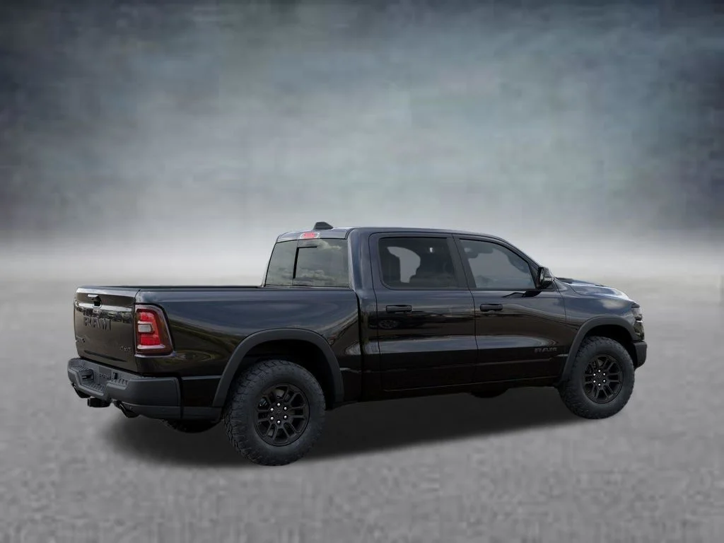New 2026 Diamond Black Crystal Pearl-Coat Exterior Paint RAM Rebel image 4