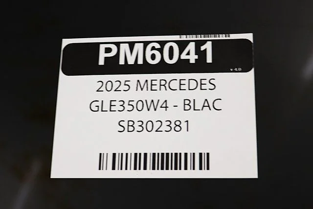 Used 2025 Obsidian Black Metallic Mercedes-Benz GLE 350 image 38