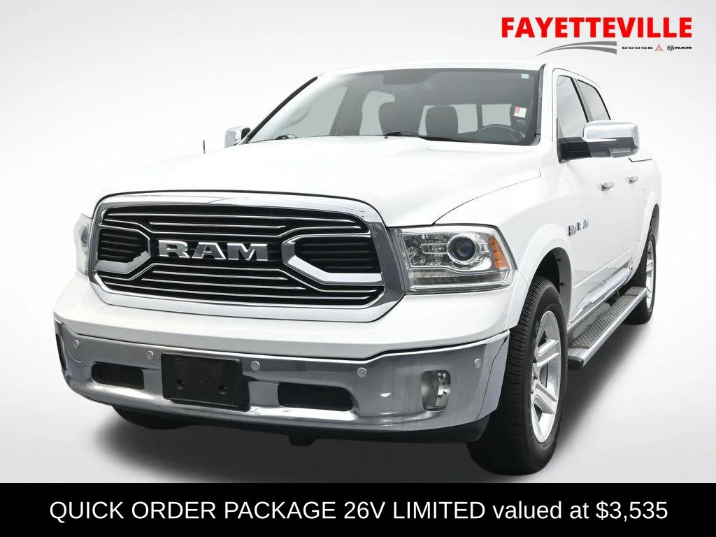 Used 2016 White Ram Laramie Longhorn image 1