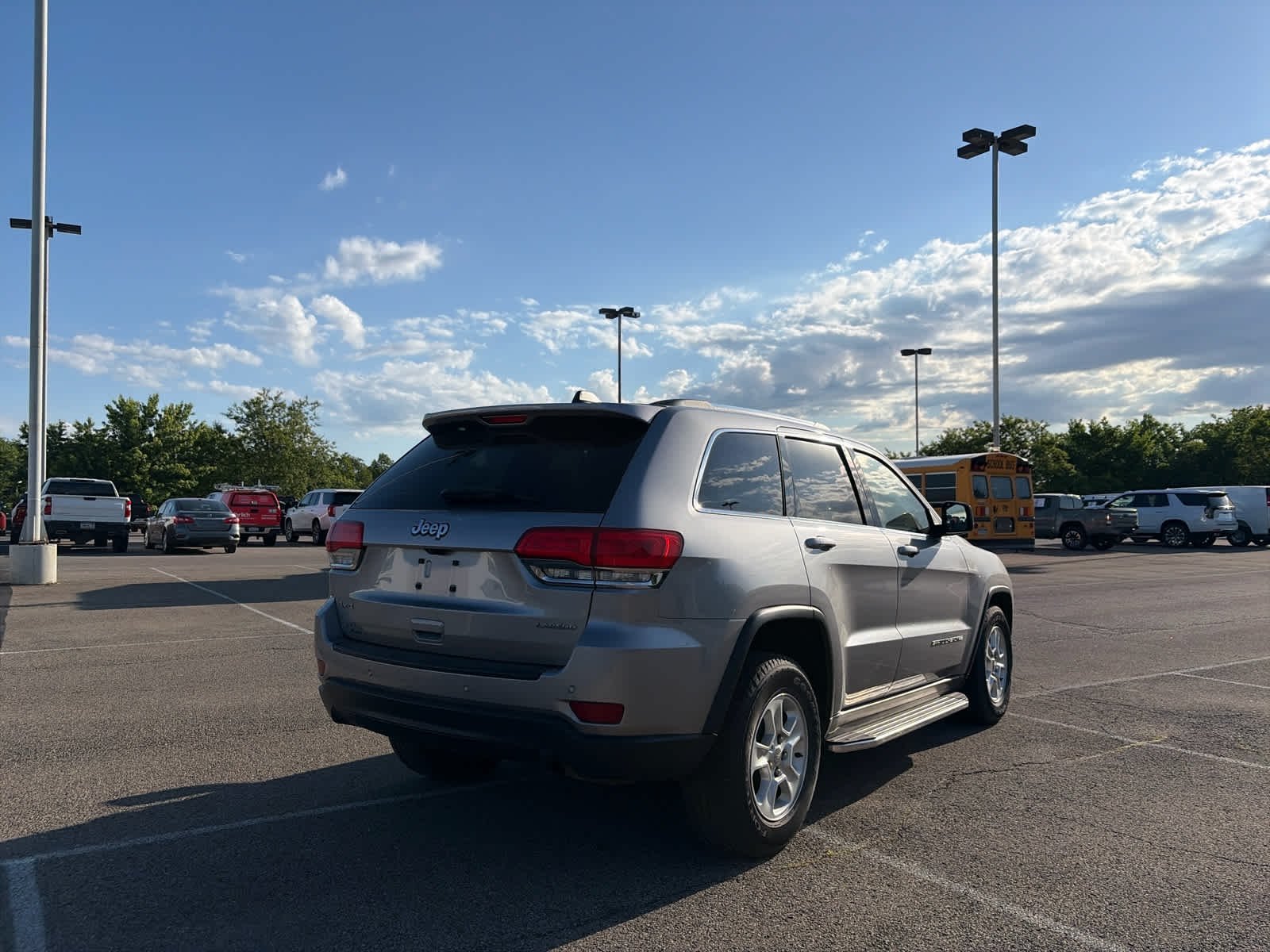 Used 2016 Silver Jeep Laredo image 2