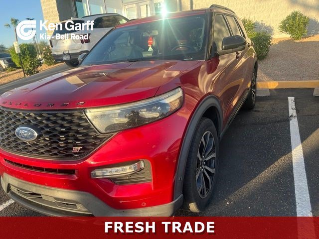 Used 2020 Red Metallic Ford ST image 1