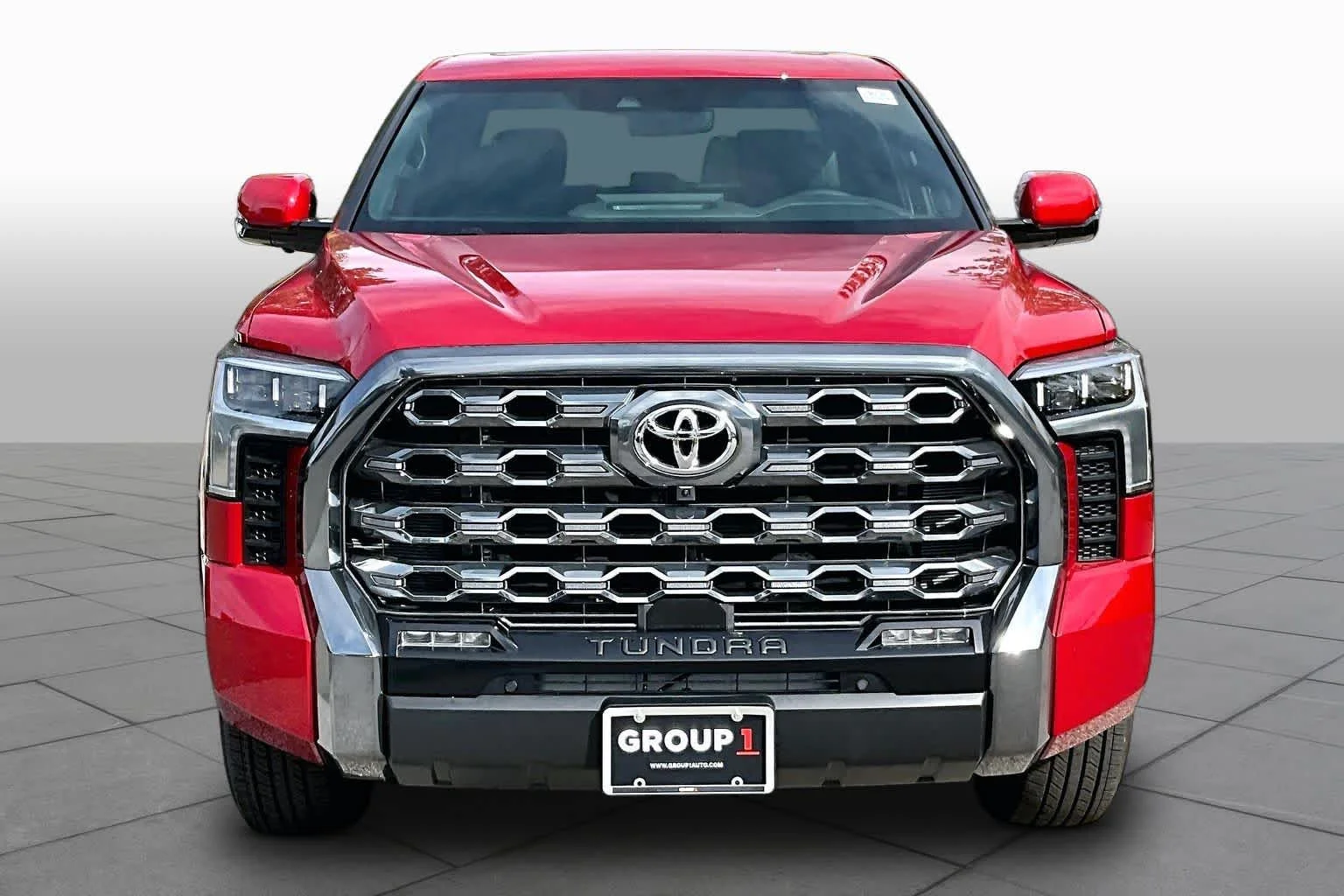 New 2026 Supersonic Red Toyota Platinum image 3