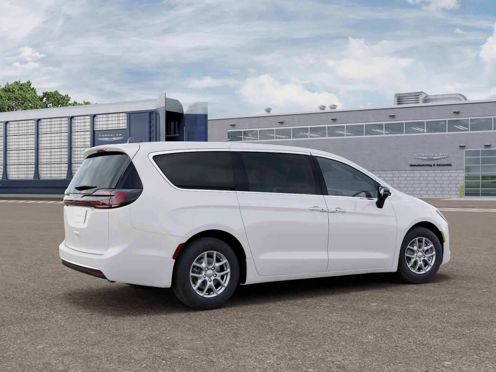New 2027 Bright White Clear-Coat Exterior Paint Chrysler Select image 32