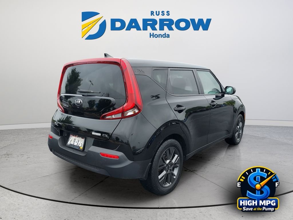 Used 2021 Black Kia EX image 5
