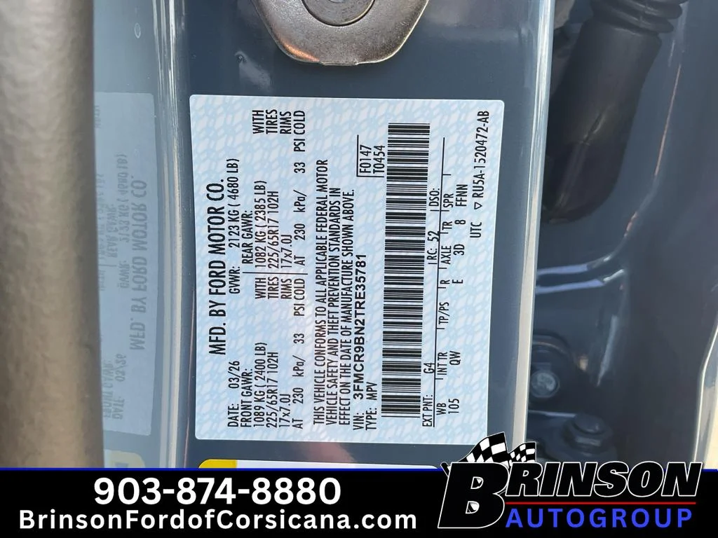 New 2026 Azure Gray Metallic Tri-Coat Ford Big Bend® image 18