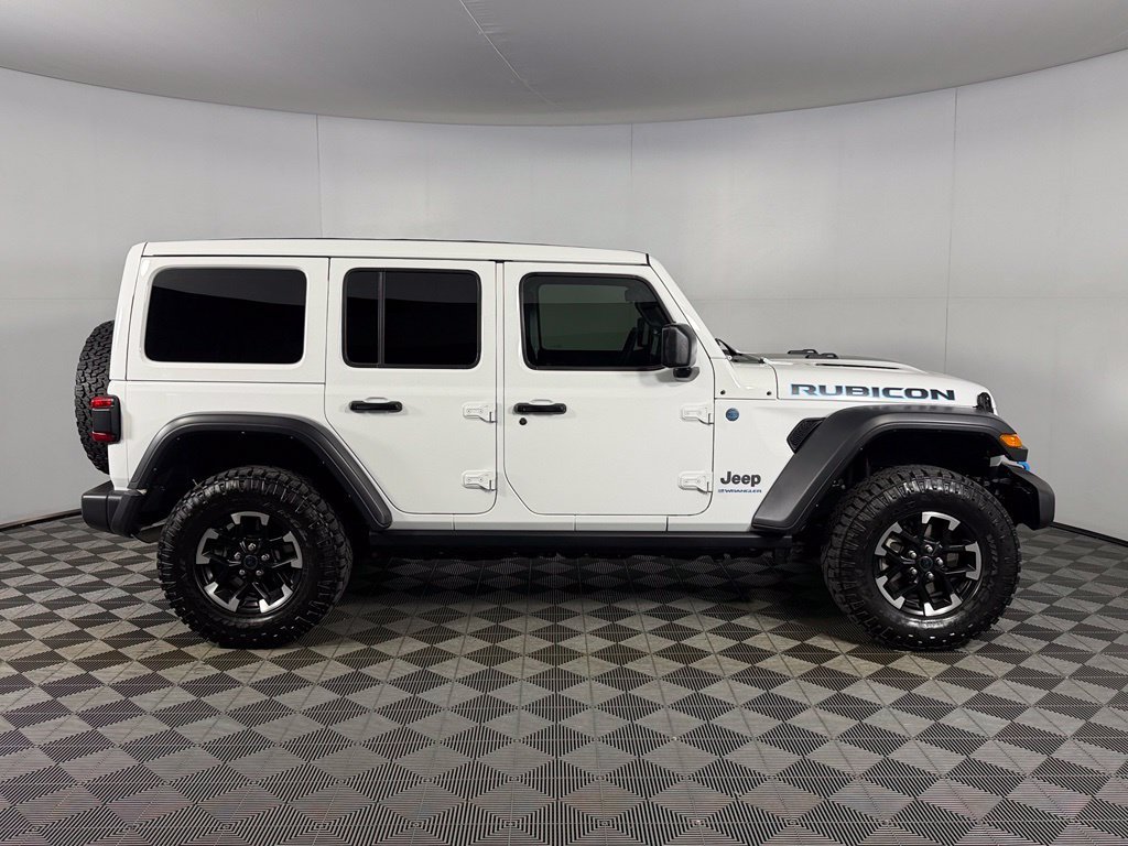 Used 2024 White Jeep Rubicon 4xe image 7