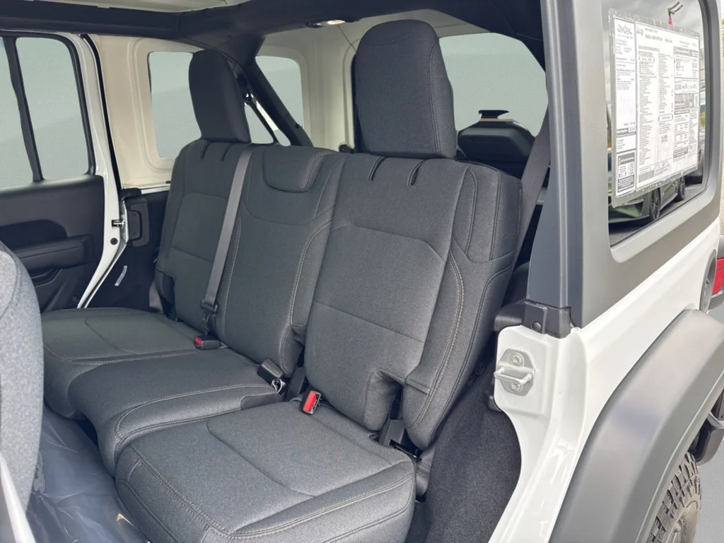 New 2026 Bright White Clear-Coat Exterior Paint Jeep Sport S image 12