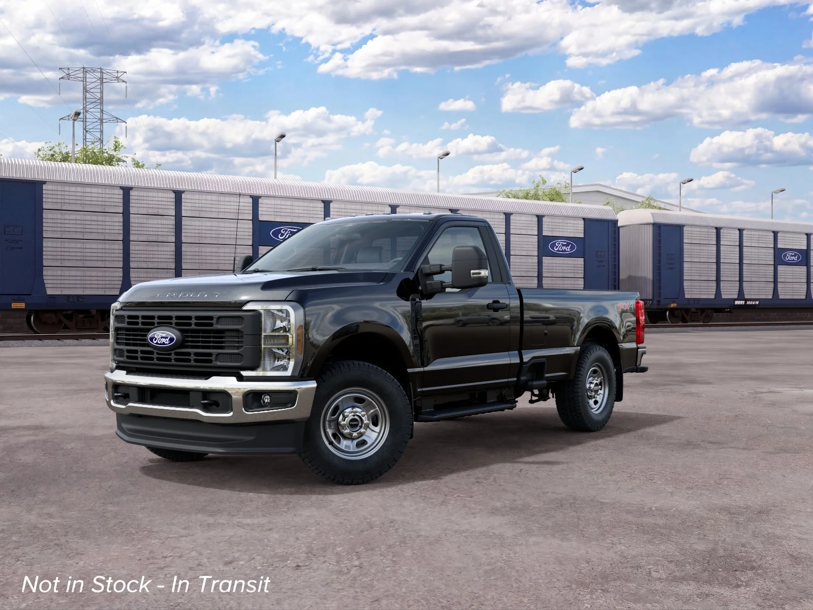 New 2027 Agate Black Metallic Ford F-350® XL image 2