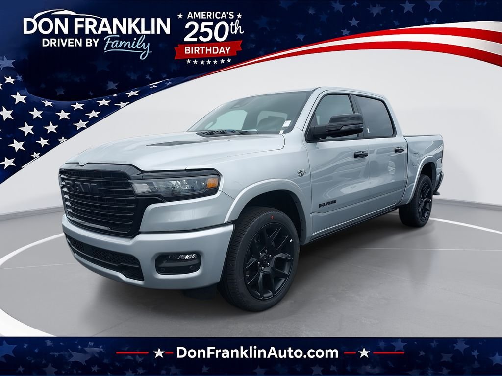 New 2026 Silver Zynith Exterior Paint RAM Laramie image 1