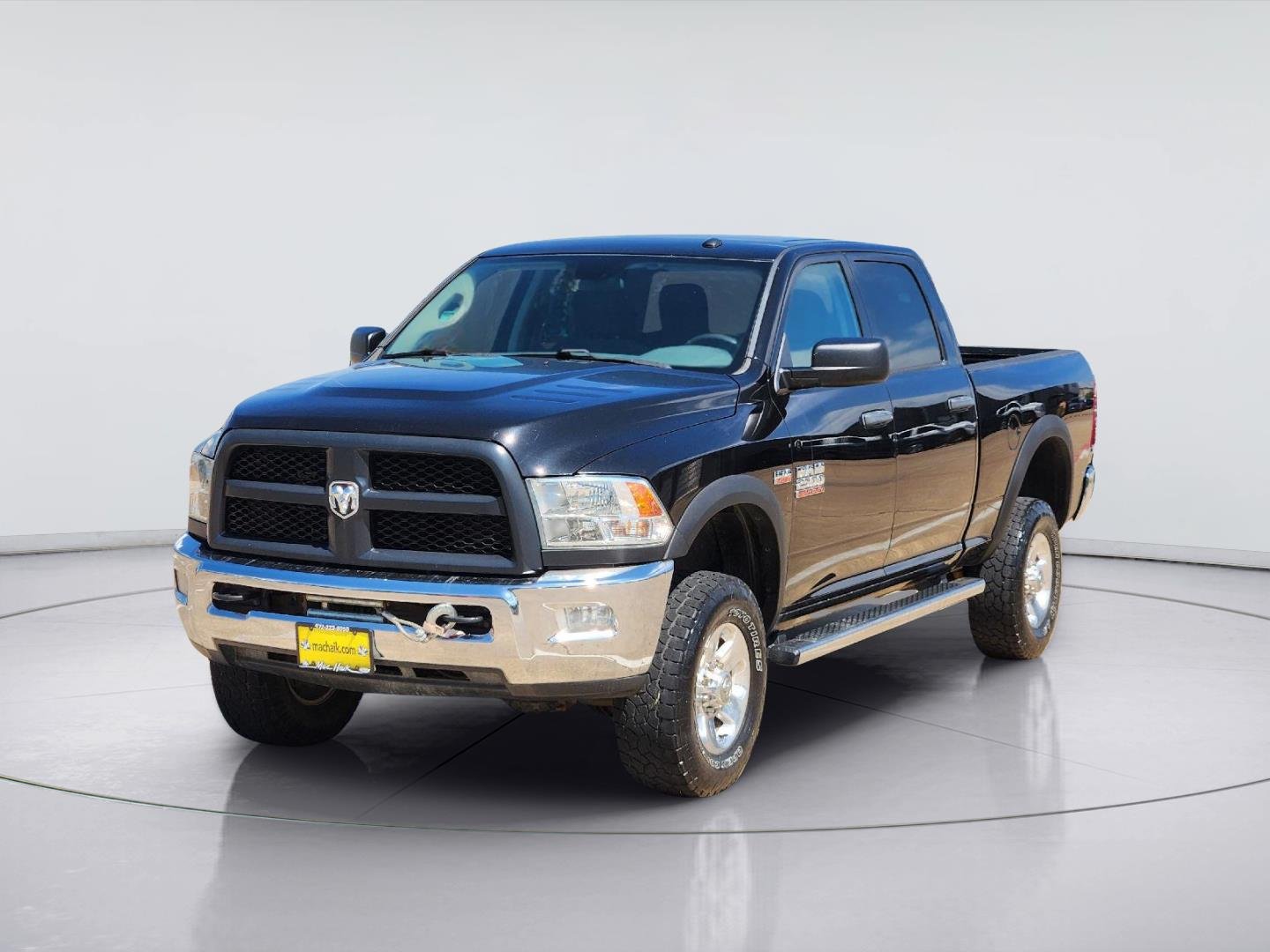 Used 2016 Brilliant Black Crystal Pearlcoat Ram Tradesman Power Wagon image 3