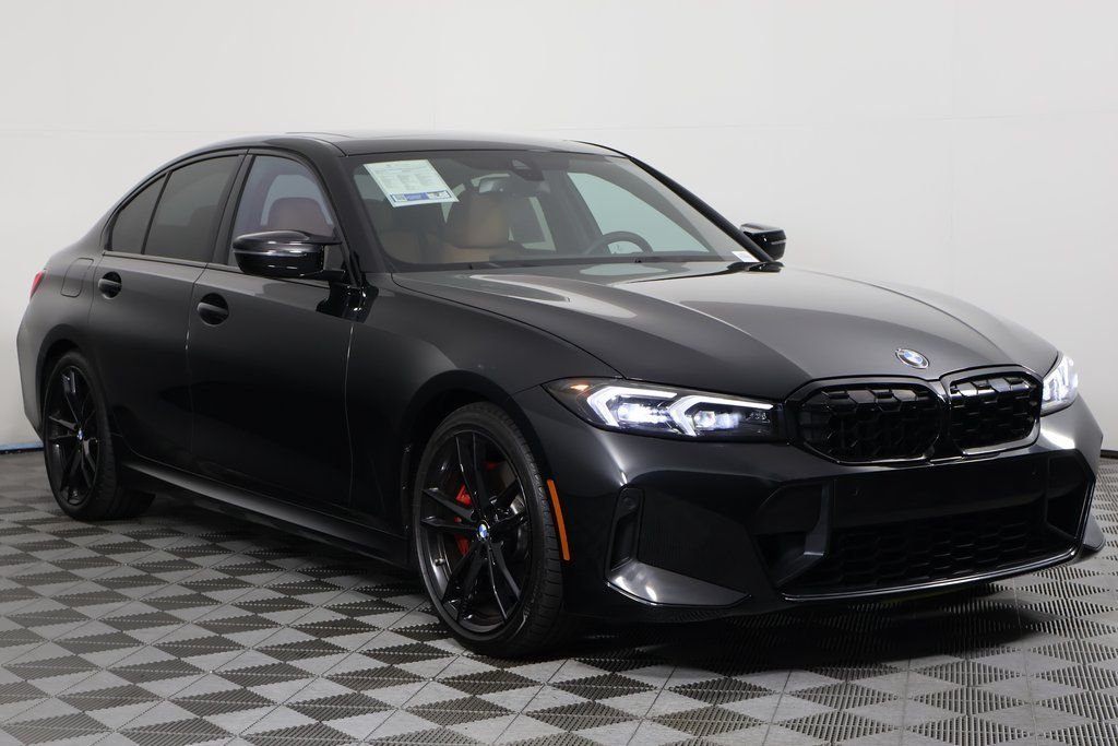 Certified Used 2024 Black Sapphire Metallic BMW M340i image 3