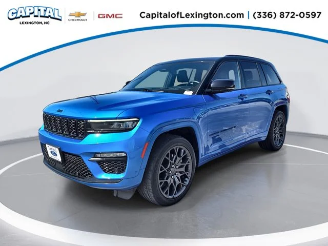 Used 2023 Blue Jeep Summit Reserve 4xe image 1