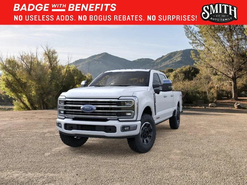 New 2026 Star White Metallic Tri-Coat Ford F-250® Platinum® image 3