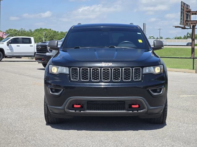 Used 2017 Jeep Grand Cherokee Trailhawk with VIN 1C4RJFLG4HC625091 for sale in Guthrie, OK