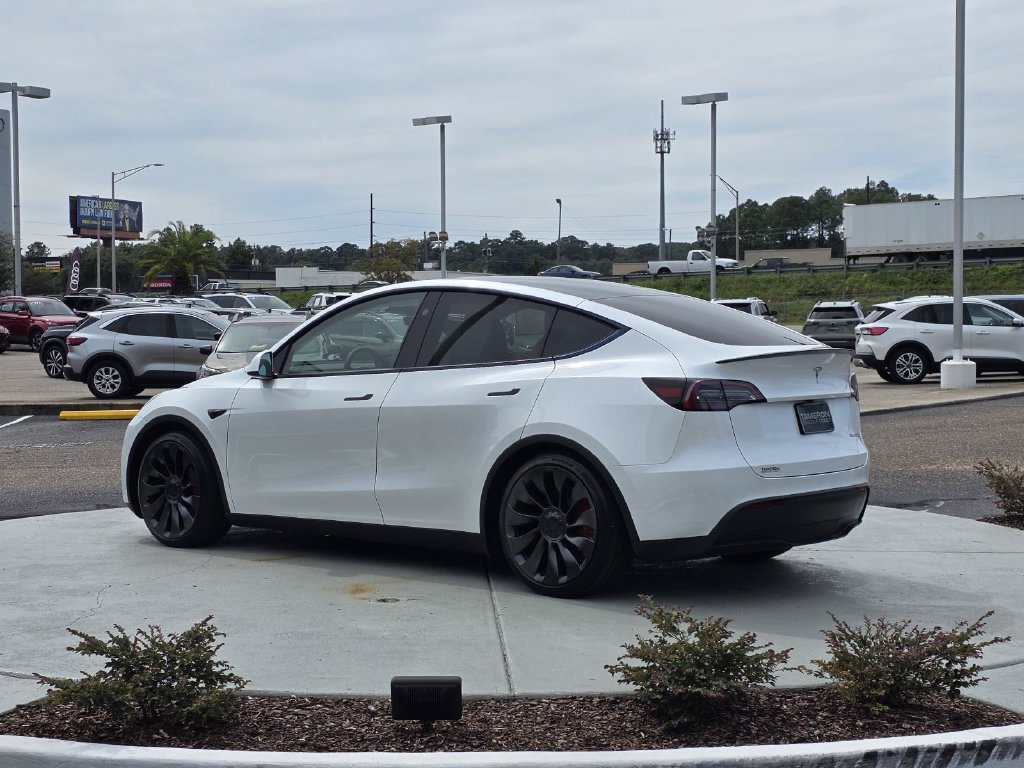 Used 2025 White Tesla Performance image 4