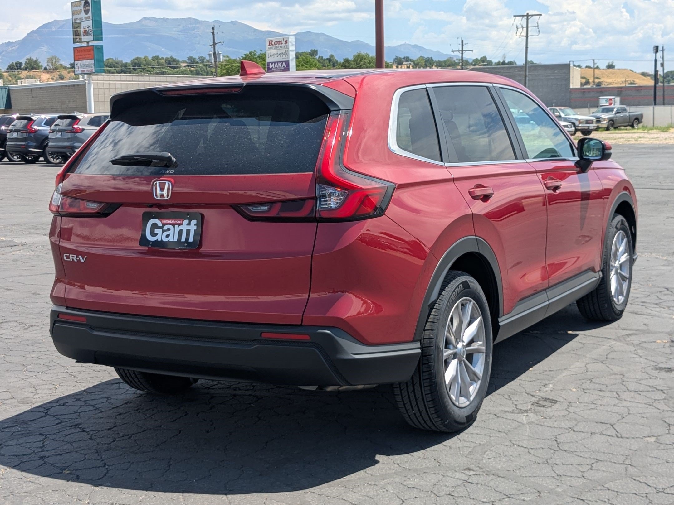 Certified Used 2024 Radiant Red Metallic Honda EX image 3