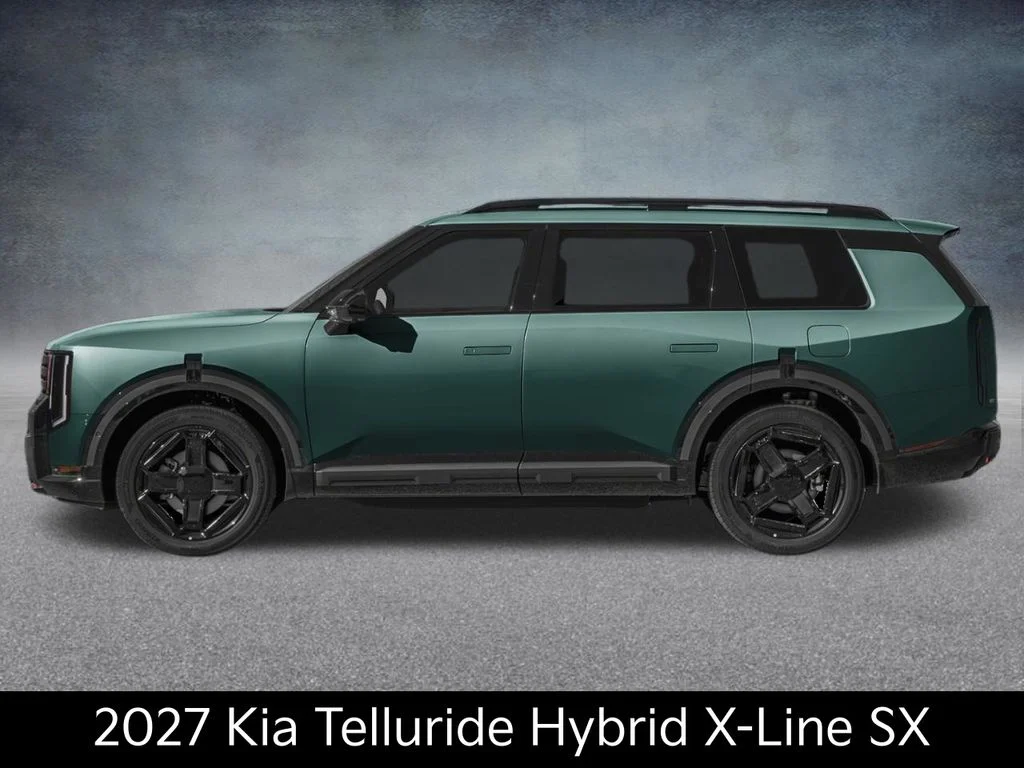New 2027 Black Jade Green Kia X-LINE SX image 3