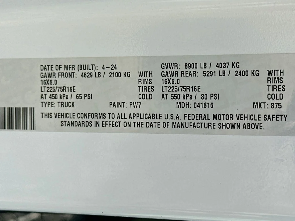 Used 2024 White Ram High Roof image 29