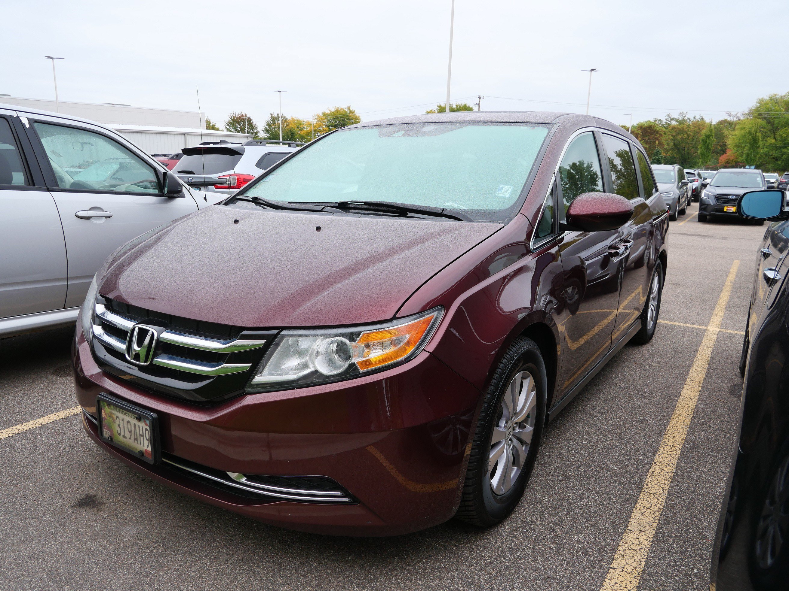 Used 2016 Honda Odyssey EX-L with VIN 5FNRL5H62GB096777 for sale in Vadnais Heights, Minnesota