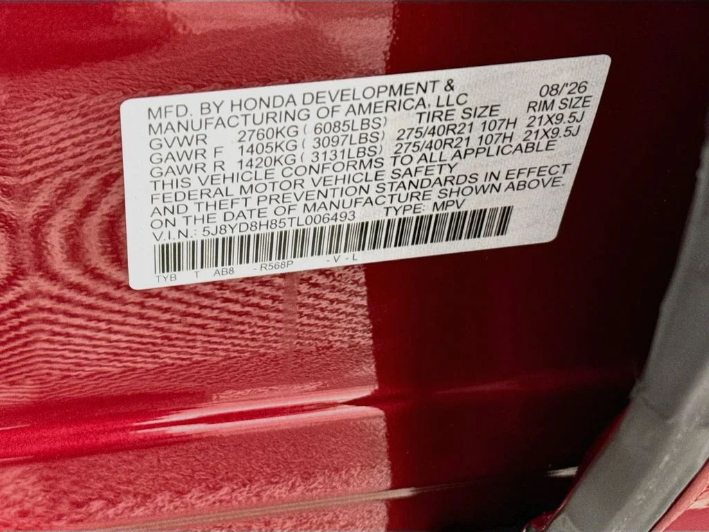 New 2026 Performance Red Pearl Acura Type S w/Advance Package image 27