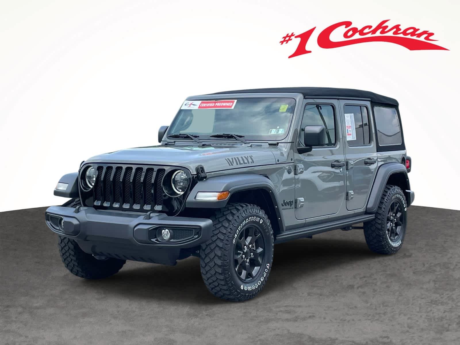 Used 2023 Sting-Gray Clearcoat Jeep Willys image 16