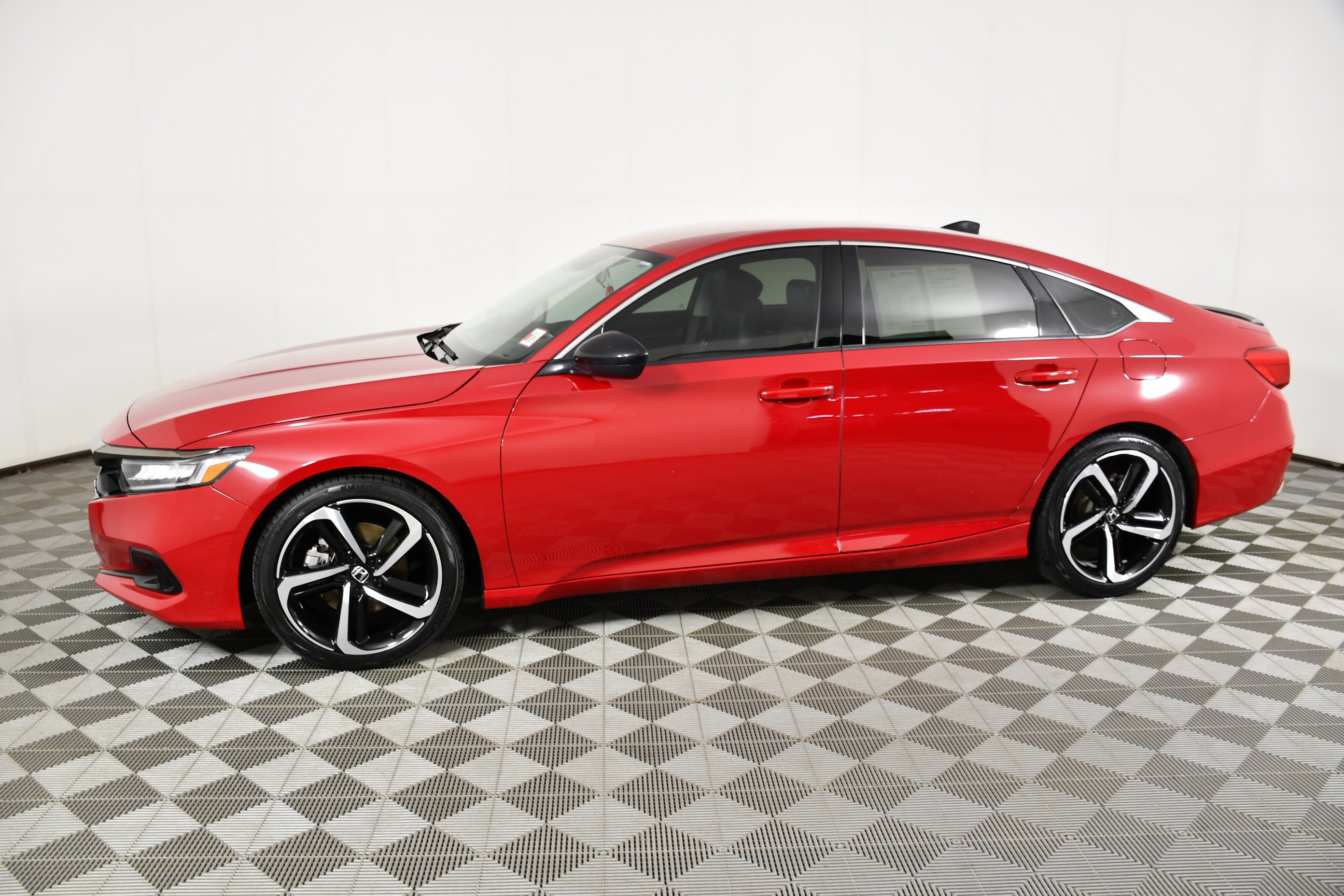 Certified Used 2022 San Marino Red Honda 1.5T SPORT SE image 9