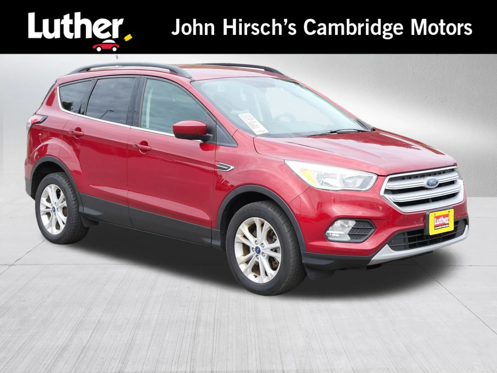 Used 2018 Ruby Red Metallic Tinted Clearcoat Ford SE image 1