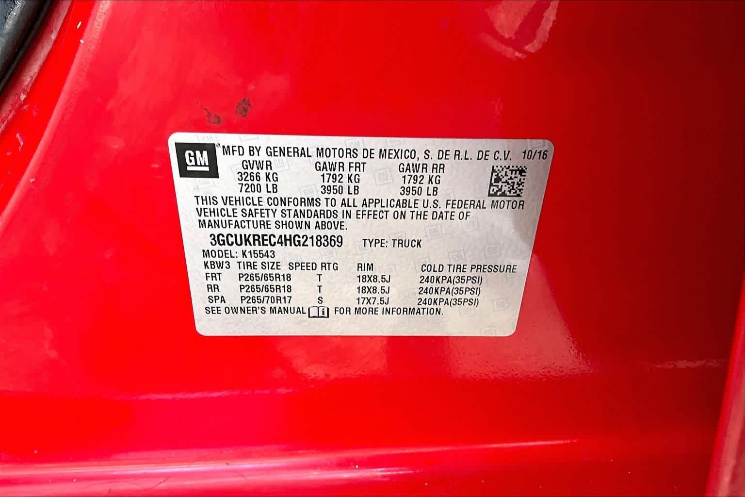 Used 2017 Red Hot Chevrolet LT image 33