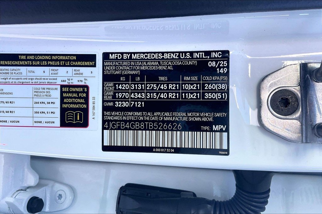 Certified Used 2026 White Mercedes-Benz GLE 450e image 27
