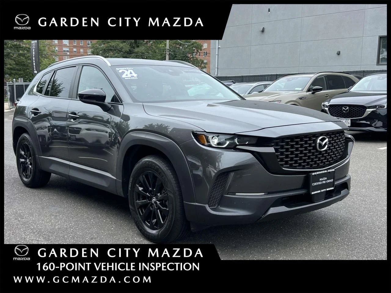 Certified Used 2024 Machine Gray Metallic Mazda 2.5 S Premium image 1