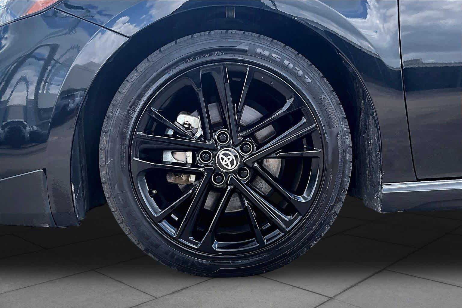 Used 2025 Midnight Black Metallic Toyota SE image 11