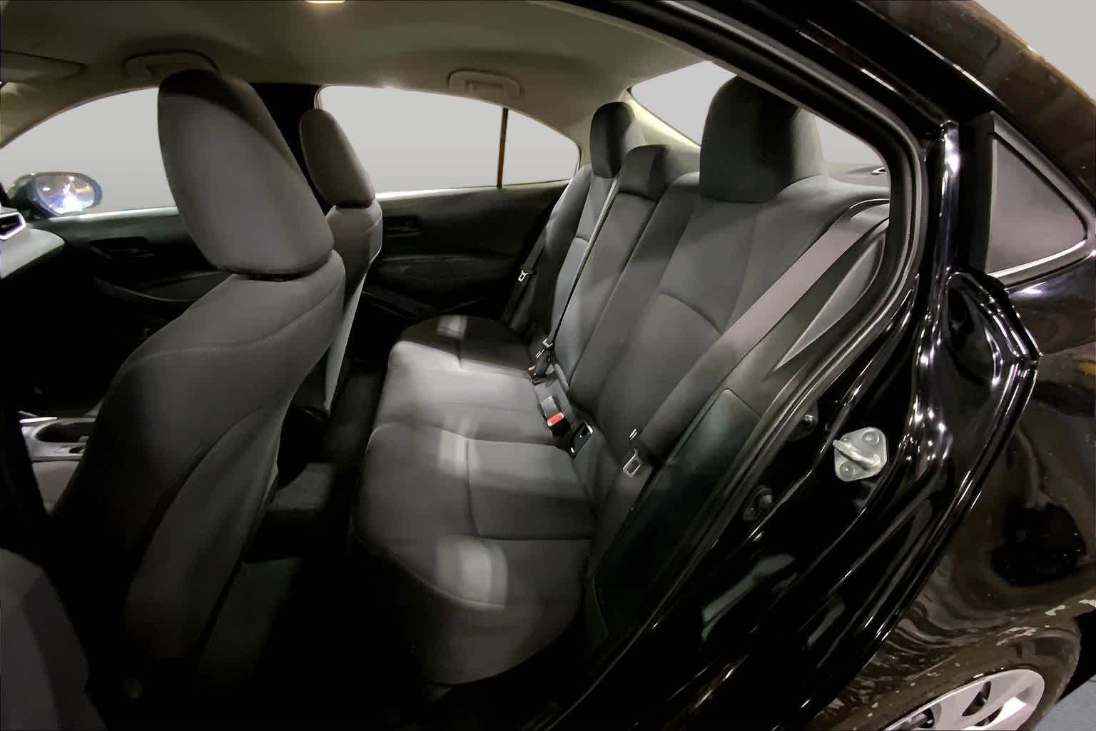 Used 2024 Midnight Black Metallic Toyota LE image 21