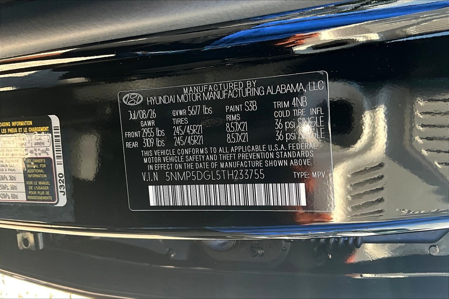 New 2026 Black Hyundai Calligraphy AWD image 8