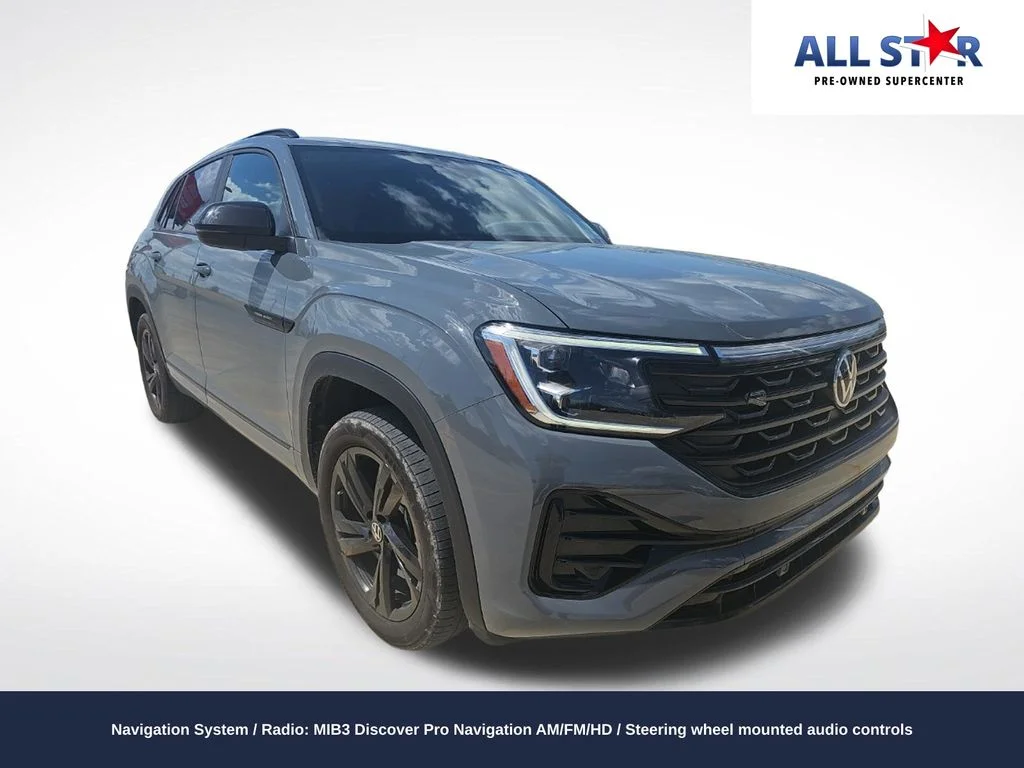 2025 Volkswagen Atlas Cross Sport 2.0T SEL R-Line Black