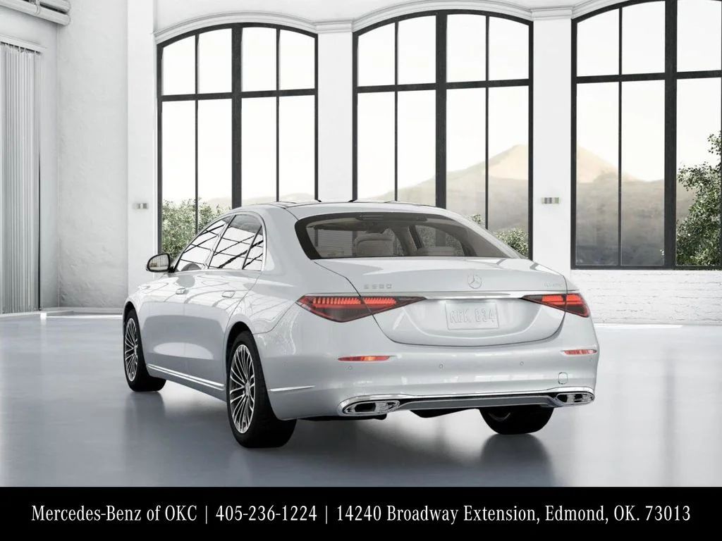 New 2026 White Mercedes-Benz S 580 image 27